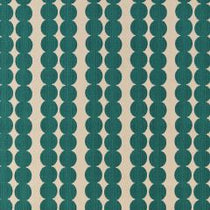 Segments Teal Fabric by the Metre